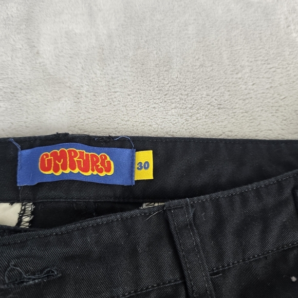 Empyre Relax Black Cargo Pants 30 x 27.5 - Picture 5 of 9